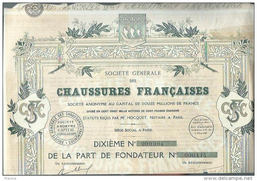 Chaussures Francaises - A - C