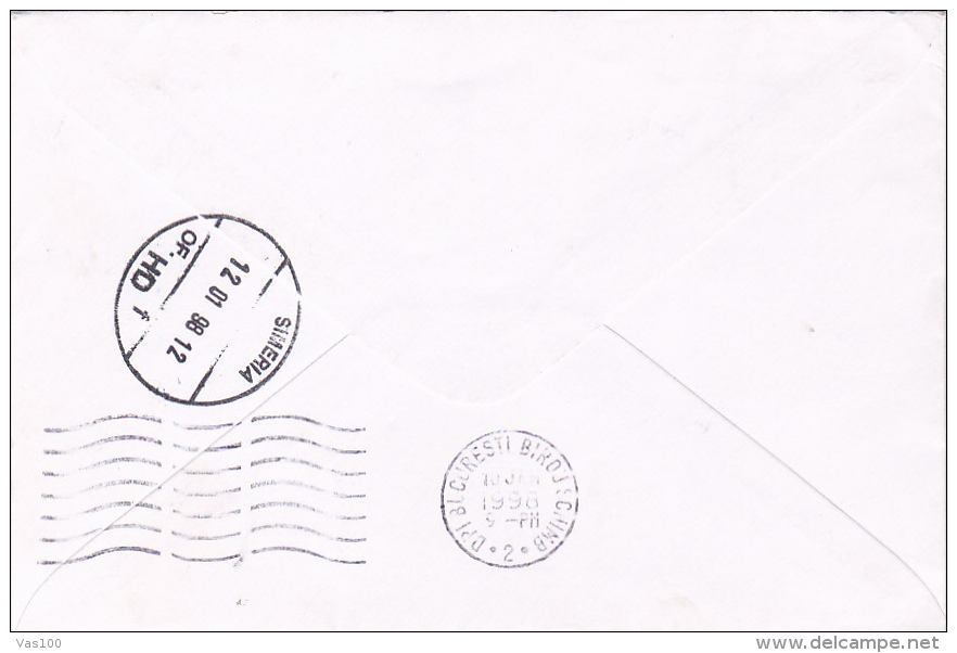 FLOWER, HOUSE, STAMPS ON COVER, 2007 - Covers & Documents