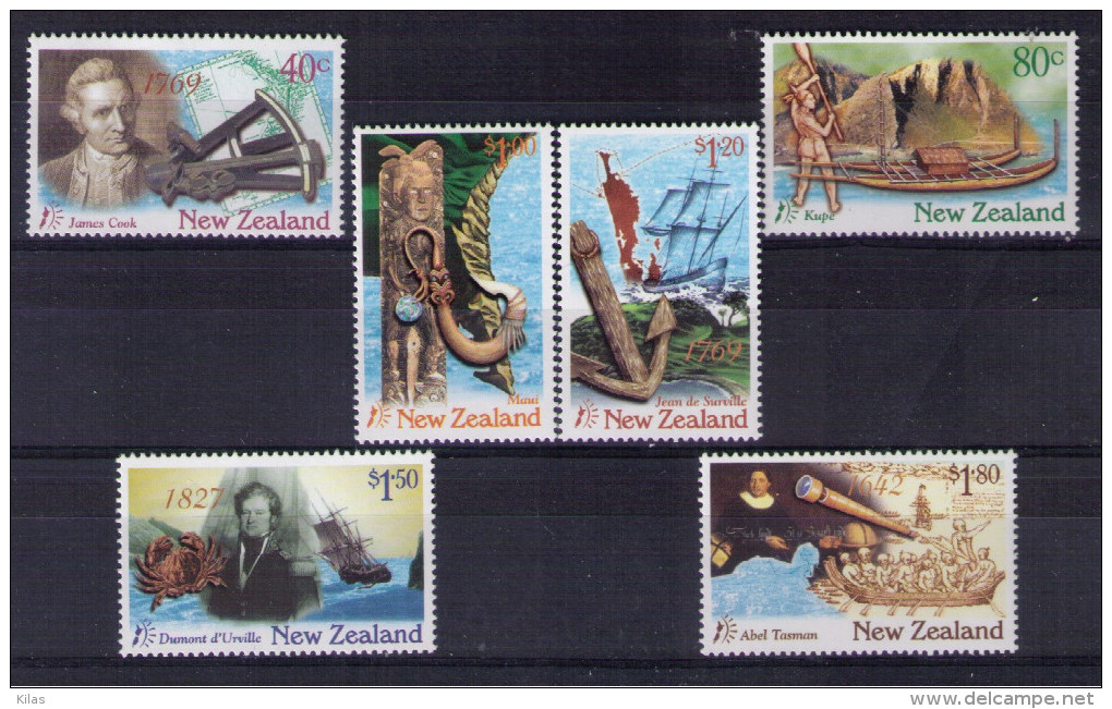 NEW ZEALAND 1997 Discoveries MNH - Unused Stamps