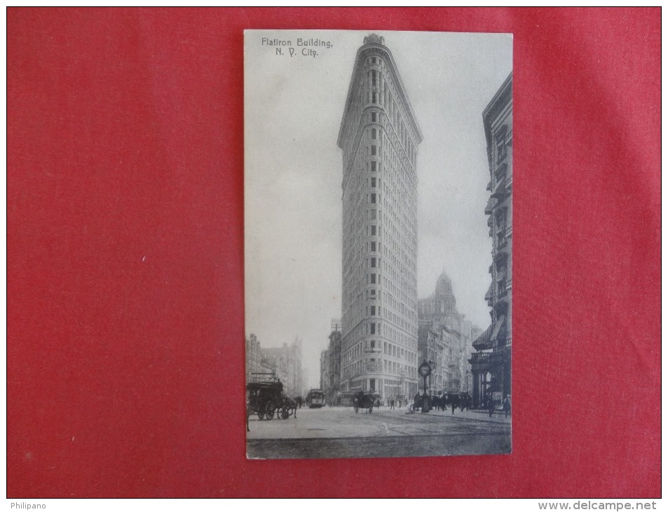 Rotograph-  New York> New York City > Manhattan  Flatiron Building   Ref-1348 - Manhattan