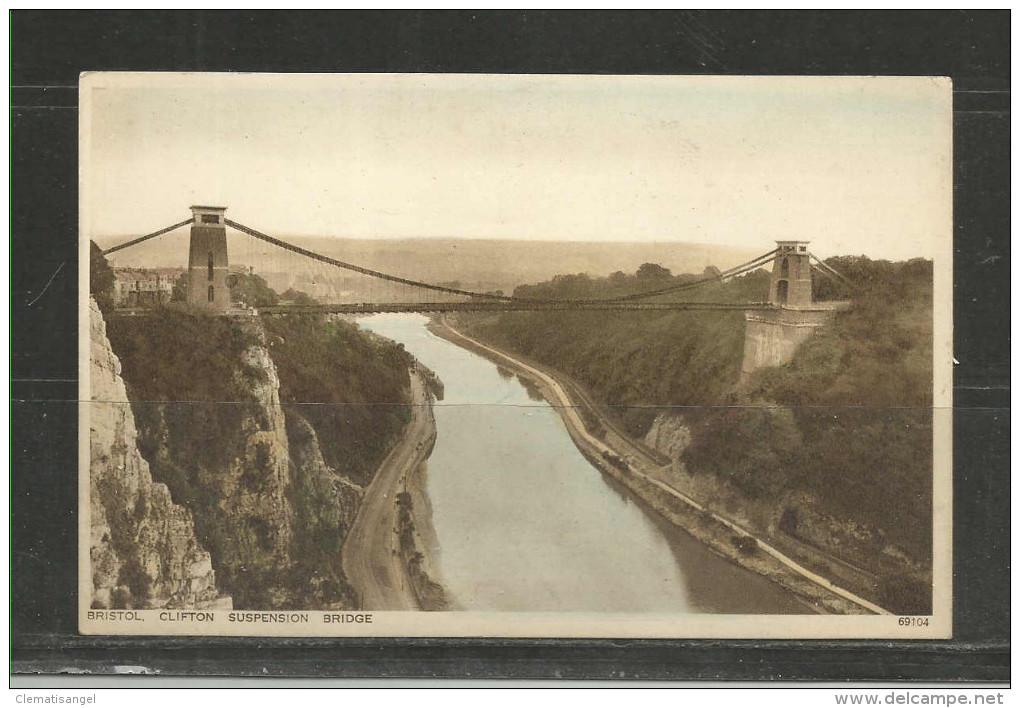 TOP!! BRISTOL * CLIFTON SUSPENSION BRIDGE  **!! - Bristol