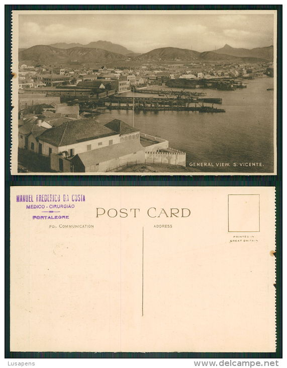 PORTUGAL -  CABO VERDE [ 096 ] - SÃO VICENTE - VISTA GERAL - Cape Verde