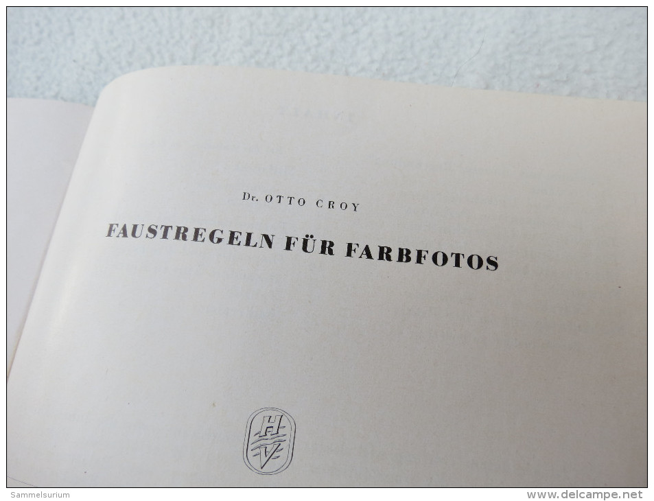 Der Fotodienst Nr. 18 "Faustregeln Für Farbfotos" Von Croy, Um 1956 - Photography