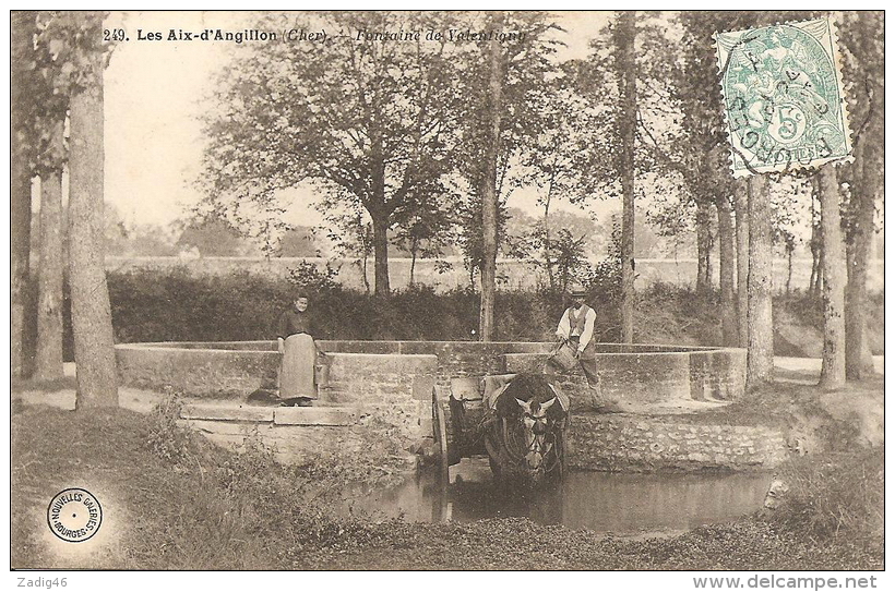 249 - LES AIX D'ANGILLON - FONTAINE DE VALENTIGNY - Les Aix-d'Angillon