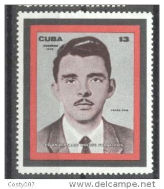 Cuba 1972 Anniversaries, MNH AE.026 - Neufs