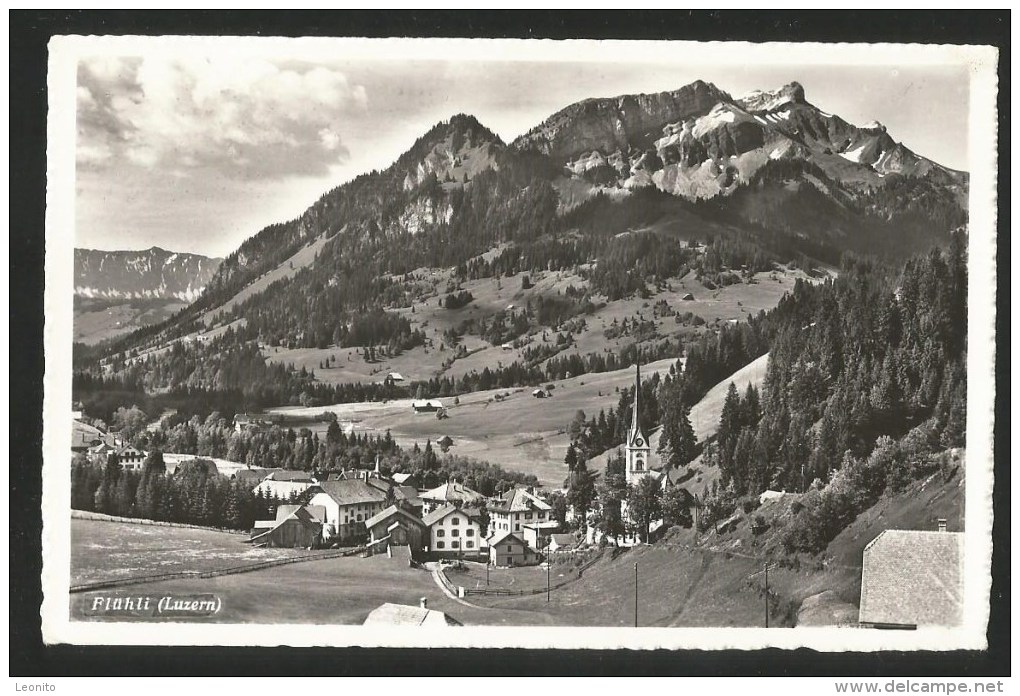 FLÜHLI Luzern Sörenberg Entlebuch Stempel ! 1961 - Entlebuch