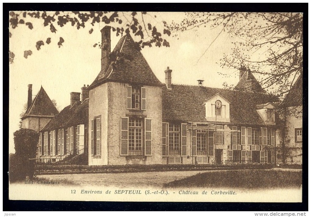Cpa  Du 78  Environs De Septeuil Château De Corbeville      DPTY10 - Septeuil