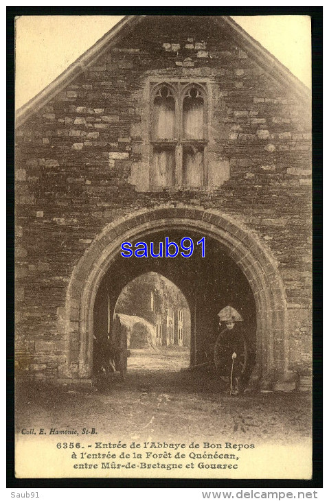 Entrée De L'Abbaye De Bon Repos à L'entrée De La Forêt De Quénécan, Entre Mur De Bretagne Et Gouarec - Réf : 31509 - Gouarec