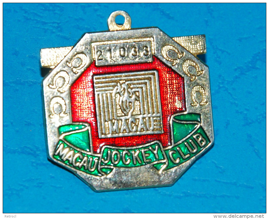 Macau Jockey Club - 1989/1990 Season - Lady Brooch - Equitation