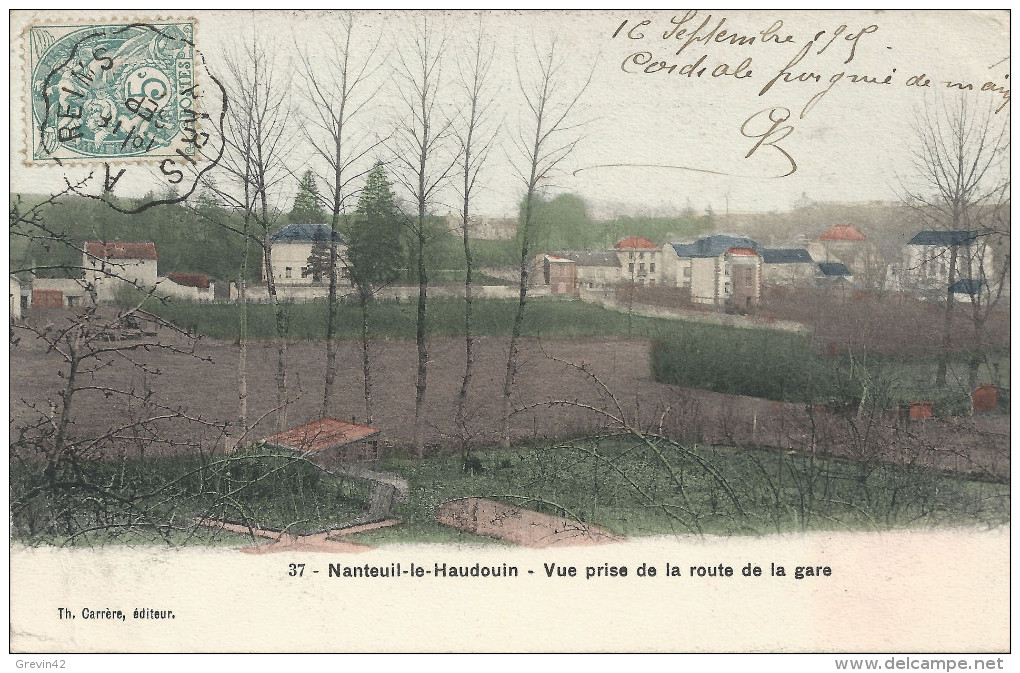 60 - NANTEUIL LE HAUDOUIN - Vue Prise De La Route De La Gare - Nanteuil-le-Haudouin