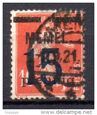 Memel - Memelgebiet - 1921/22 - Yvert N° 38 - Ungebraucht