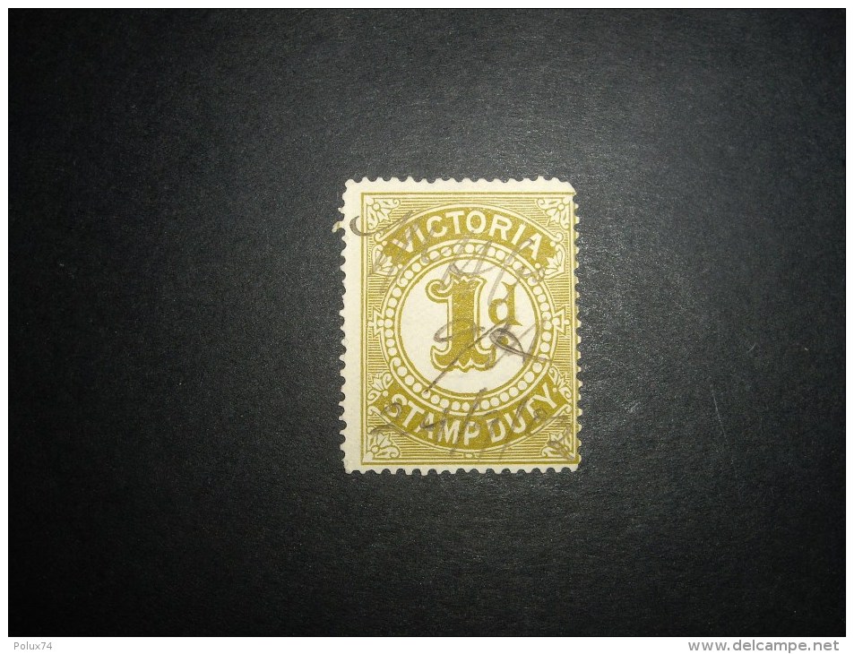 VICTORIA   STAMP DUTY - Used Stamps