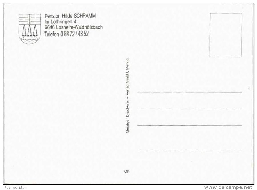 Allemagne - Losheim Waldhölzbach - Pension Hilde Schramm - Losheim