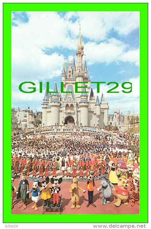 WALT DISNEY WORLD - CINDERELLA CASTLE ANIMATED - TRAVEL IN 1986 - - Disneyworld