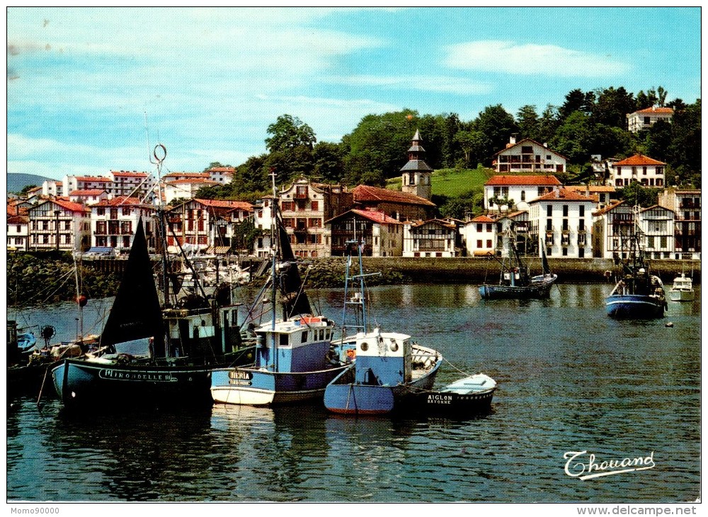 CIBOURE : Le Quai Ravel Et Le Port De St-Jean De Luz - Ciboure