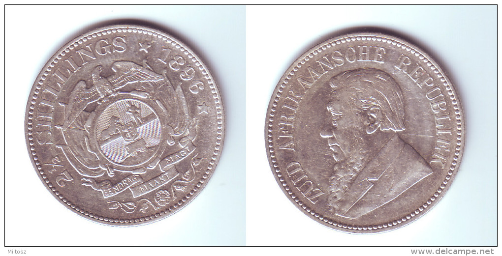 South Africa 2 1/2 Shillings 1896 - Zuid-Afrika