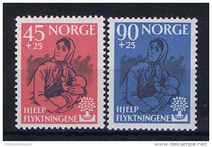 Norway, Mi  442-443 MNH/** 1960 - Ongebruikt