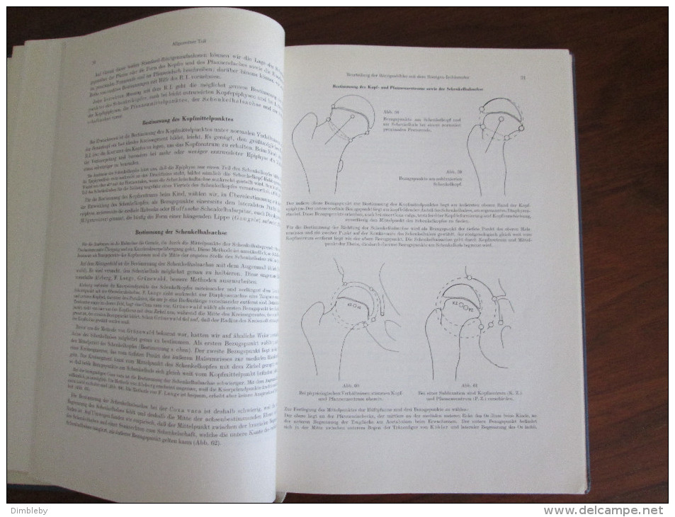 Die hüftnahen Femurosteotomien 1957 -Maurice Edmont Müller Erstauflage / Rarität