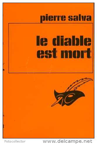 Le Diable Est Mort Par Pierre Salva (le Masque 1603) (ISBN 2702409989) - Le Masque