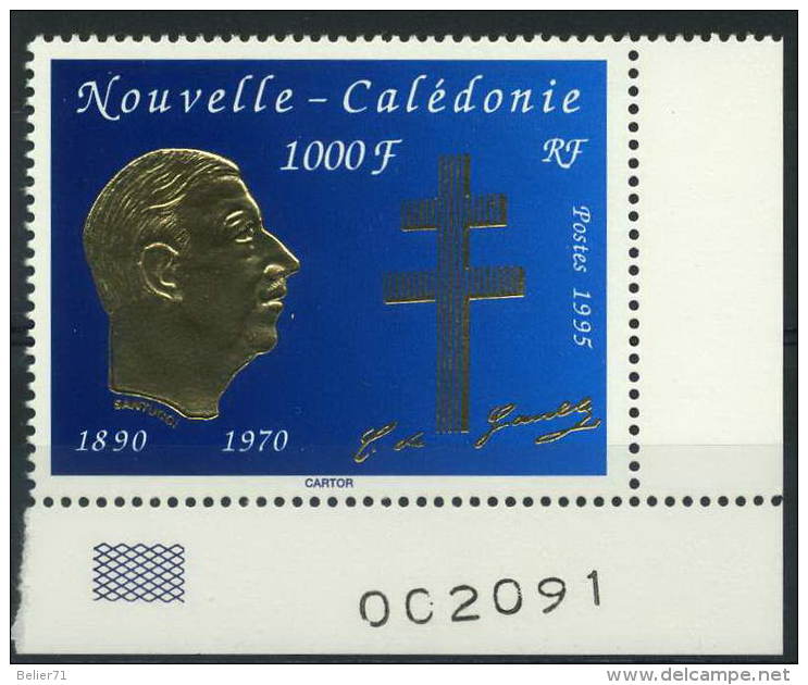 France, Nouvelle Calédonie : N° 682 Xx Année 1995 - Nuevos