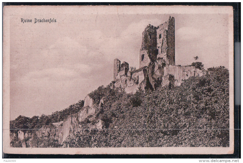 Drachenfels Am Rhein - Ruine - Drachenfels