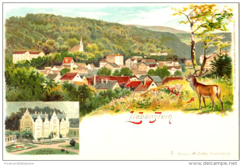 Liebenstein - & Litho - Bad Liebenstein