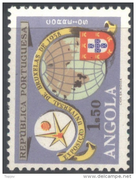 ANGOLA - PORTUGAL - EXPOSITION  BRUSSELS - 1958 - MNH ** - 1958 – Brussel (België)