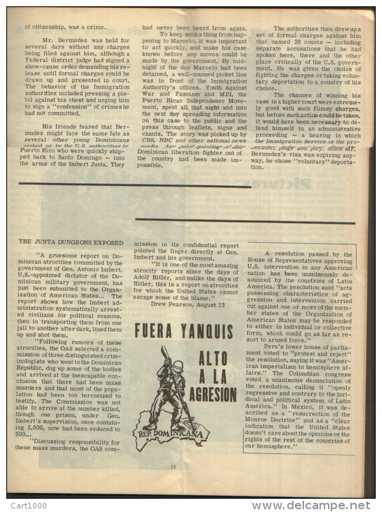 THE PARTISAN 1965 Magazine Of Youth Against War & Fascism - Sociologia/Antropologia