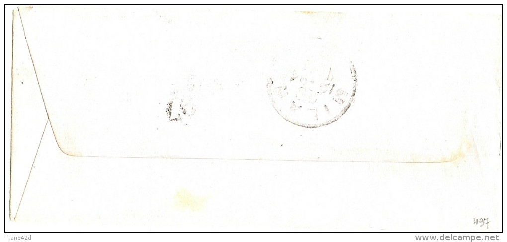 LBL26B - MONACO ALBERT Ier 25c VERT CLAIR SUR LETTRE POUR MILANO 24/12/1896 - Cartas & Documentos