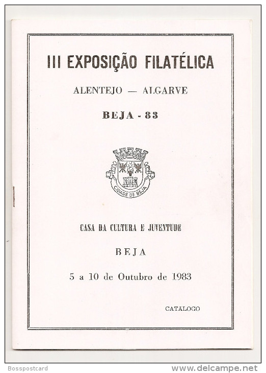 Beja - III Exposição Filatélica. Filatelia. História Postal. - Revues & Journaux