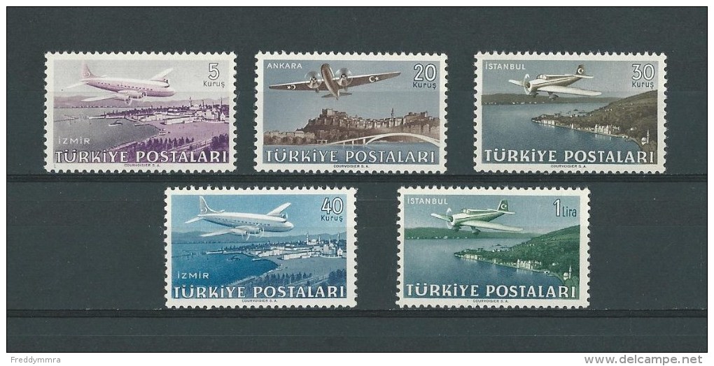 Turquie: PA 12/ 15 + 17 ** - Poste Aérienne