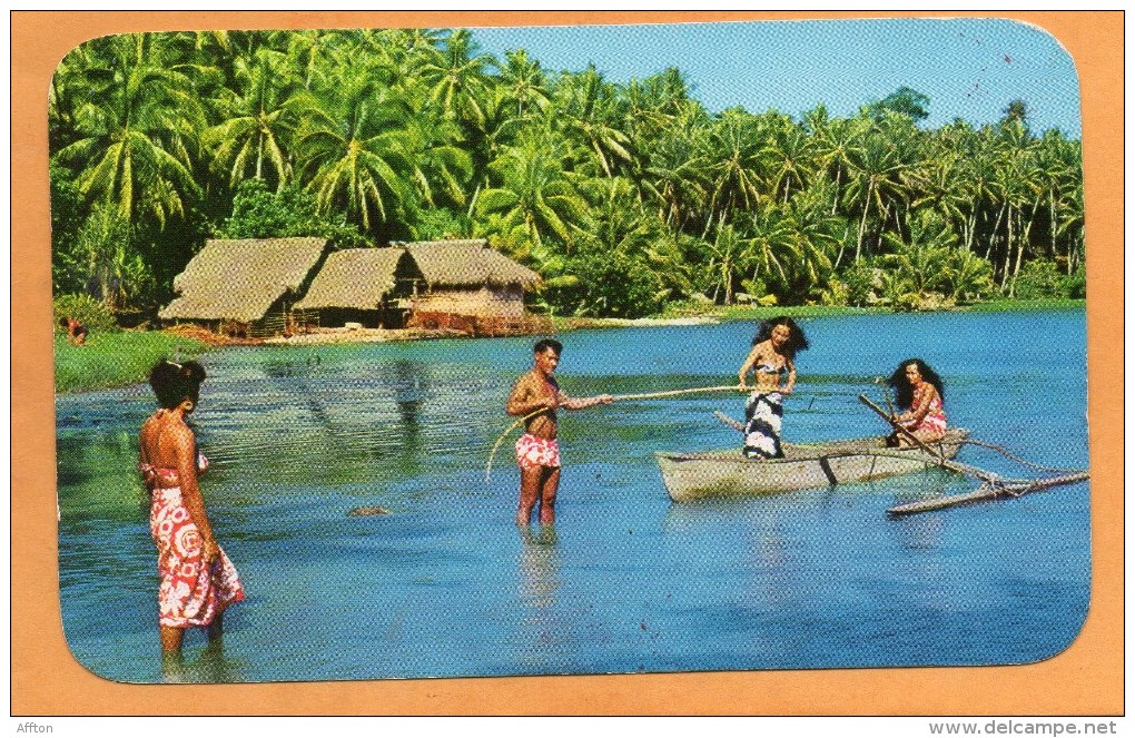 Tahiti Old Postcard - Tahiti