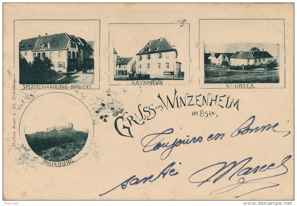 Gruss Aus WINZENHEIM - WINTZENHEIM - Wintzenheim