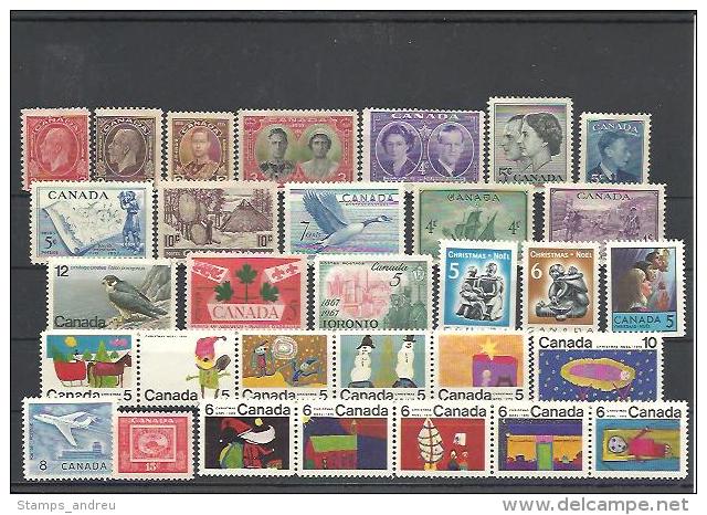 CANADA - Unused Stamps