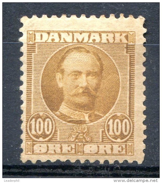 DENMARK Yvert # 61, MH, Tonalized Gum - Ungebraucht