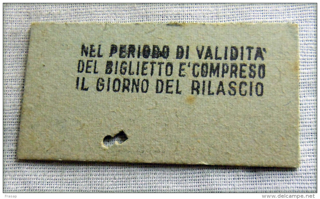 RARO BIGLIETTO MILITARI 1 CLASSE RIDOTTO 70% VENEZIA ROMA FASCIO L 87,50 - Spoorweg