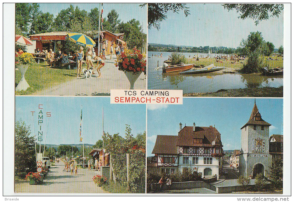 TCS CAMPING SEMPACH - STADT F/G NON VIAGGIATA - Sempach