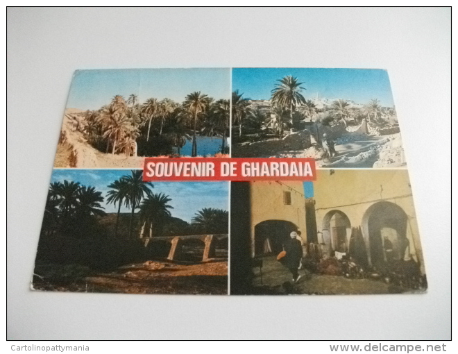 STORIA POSTALE FRANCOBOLLO COMMEMORATIVO ALGERIA Souvenir De Ghardaia - Ghardaïa