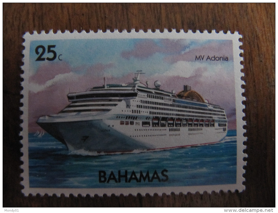 2130  Tourisme Croisiere Navire Ship 2004 Bahamas MV Adomia Cruise - Hotels- Horeca