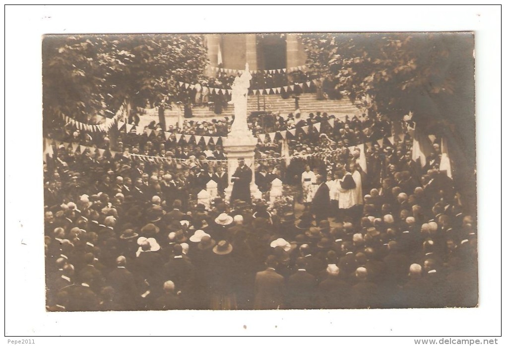 Carte Photo : 42 - La Pacaudière : Inauguration Du Monument Aux Morts - 1/11/21 : Importante Animation - Monument - La Pacaudiere