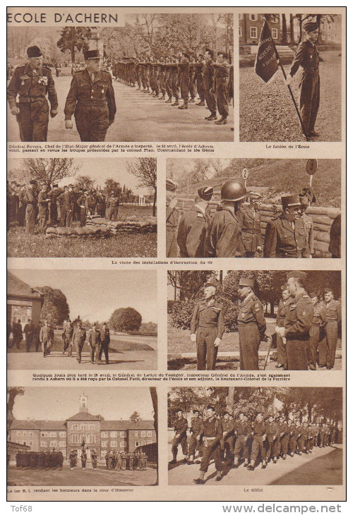 Revue Le Voyage D'inspection Du Général De Lattre De Tasissigny N°20 Mai 1947 - Frans