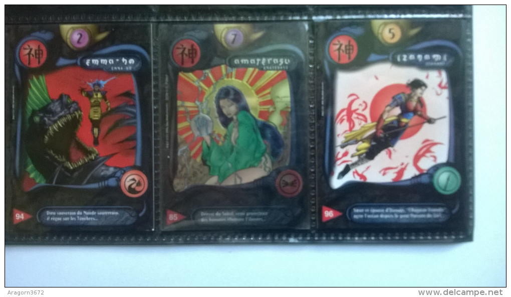 Lot De 3 Cartes N°85-94-96 - Deus