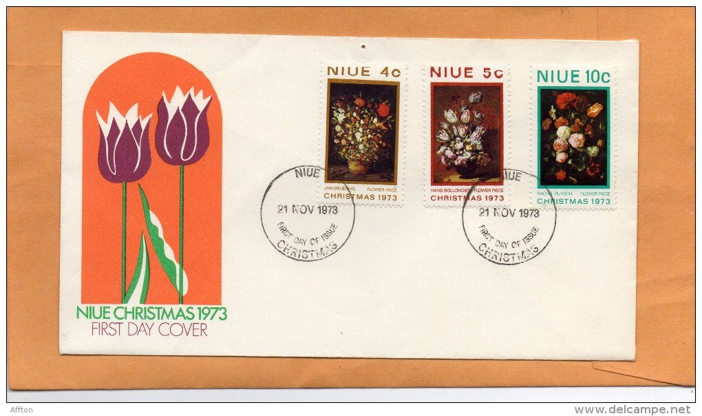 Niue Island 1973 FDC - Niue