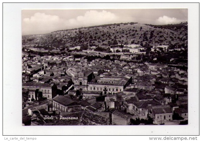 Cartolina/postcard Scicli (Ragusa) Panorama 1959 - Modica