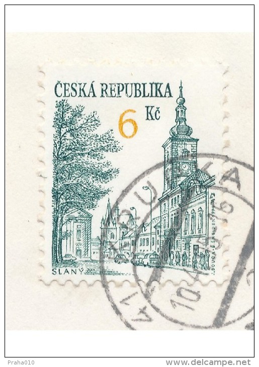 C10352 - Czech Rep. (1995) 417 41 Krupka 3 (6,00 - Slany) ERROR: The Margin Shift Value "6" - Variétés Et Curiosités