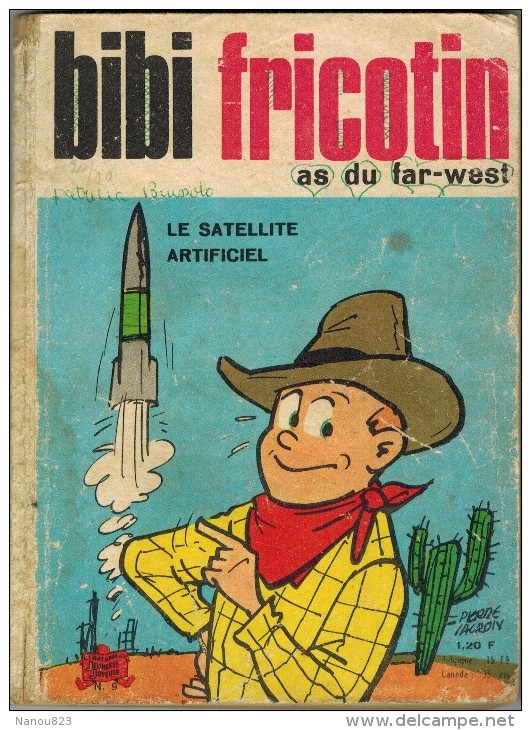 PEU COURANT : BIBI FRICOTIN AS DU FAR WEST N° 9 Du 4ème Trimestre 1966 - Bibi Fricotin