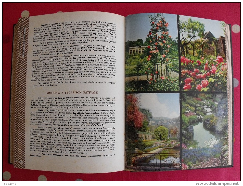 Encyclopédie pratique du jardinage. 1953. édition Fernand Nathan. 492 pages.