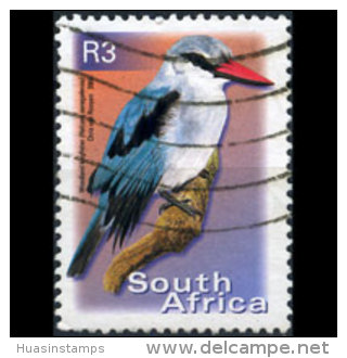 SOUTH AFRICA 2000 - Scott# 1194a Bird-Kingfisher 3r Used (XR545) - Oblitérés