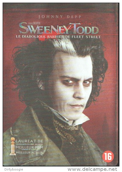 SWEENEY TODD - DVD - Tim BURTON - Johnny DEPP - Musicals