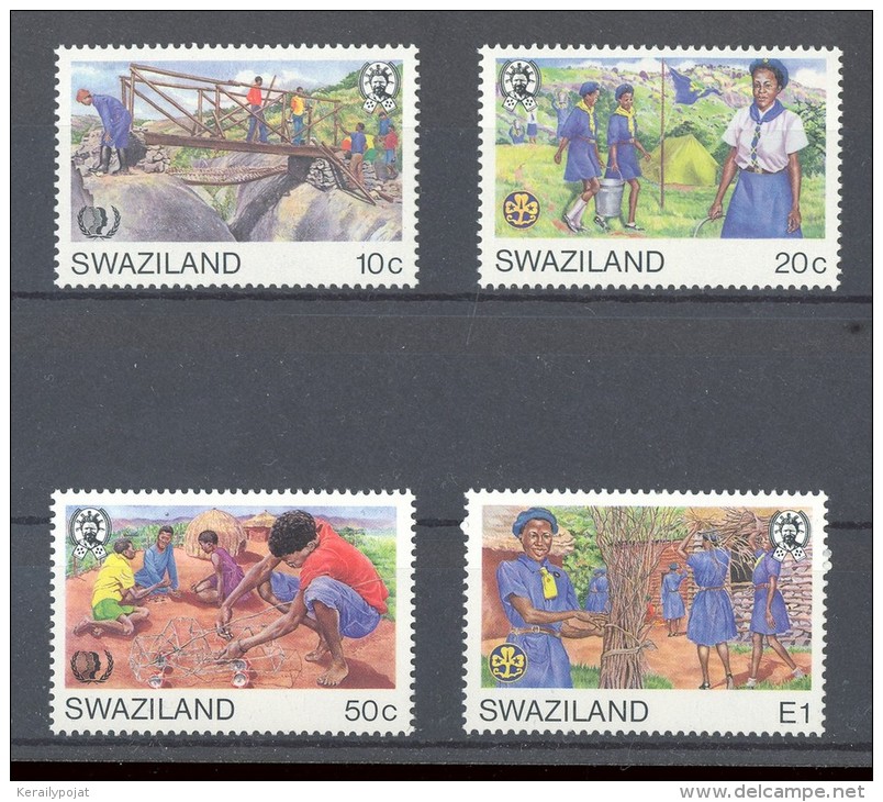 Swaziland - 1985 Scouts MNH__(TH-11771) - Swaziland (1968-...)